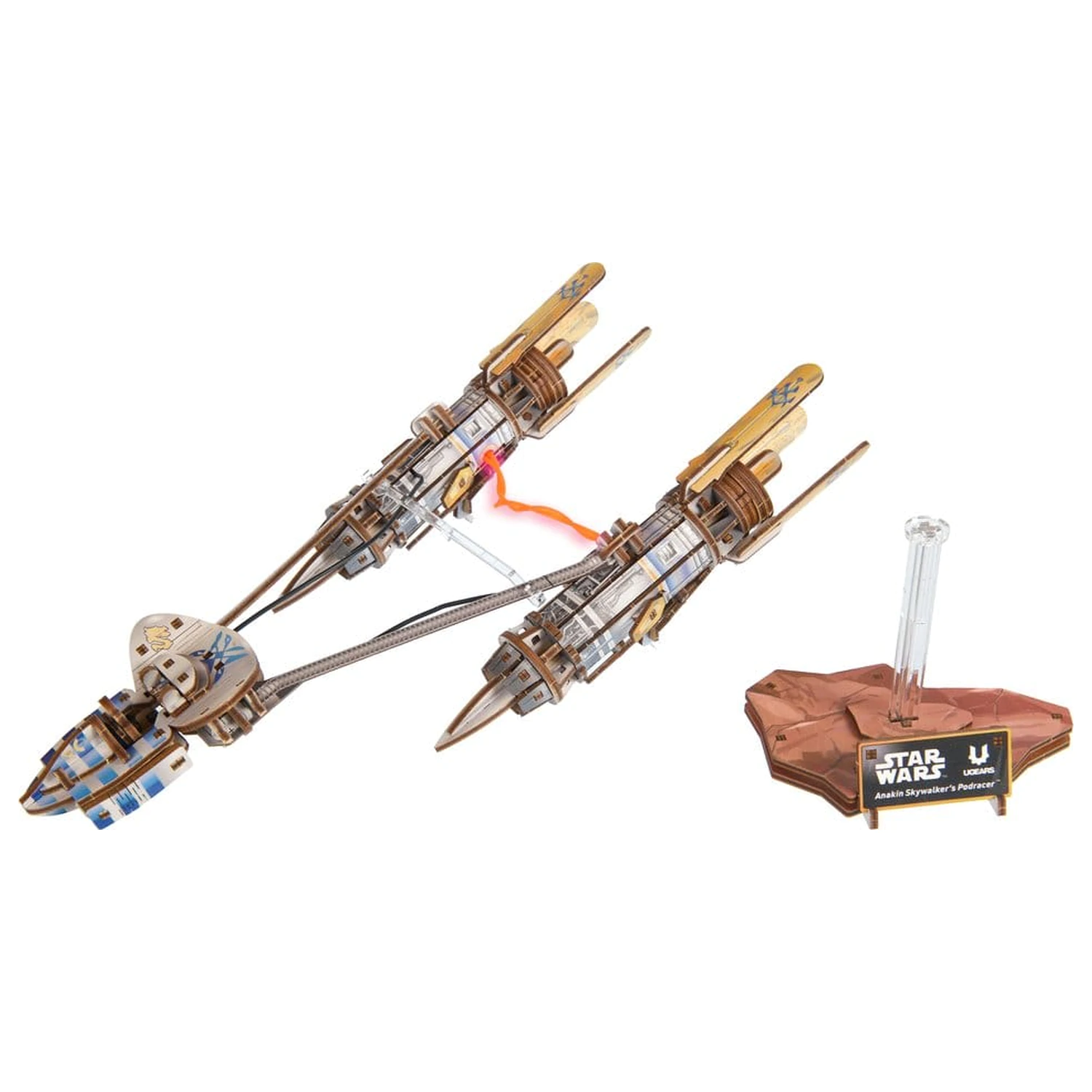 Star Wars 3D Drewniane Puzzle Podracer Anakina Skywalkera zdjęcie produktu