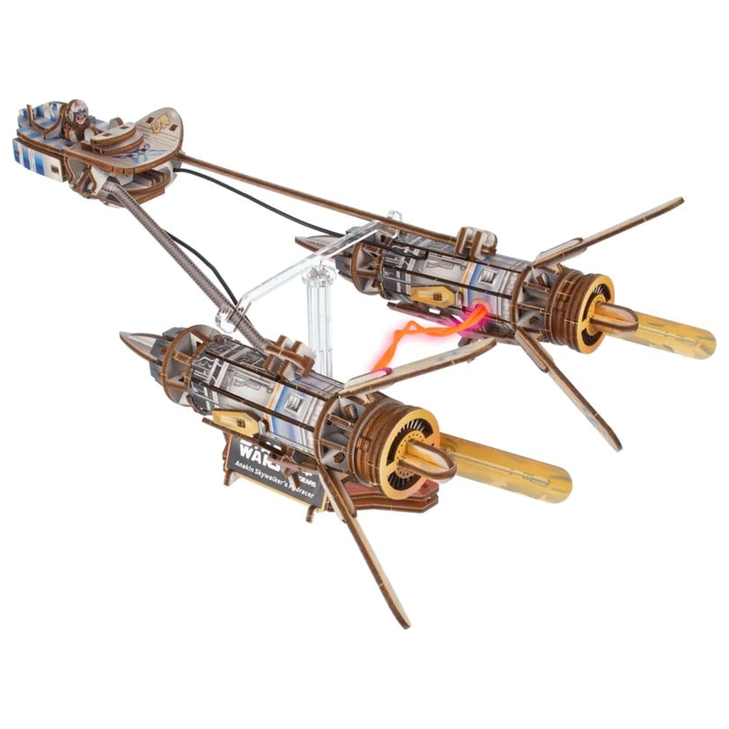 Star Wars 3D Drewniane Puzzle Podracer Anakina Skywalkera zdjęcie produktu