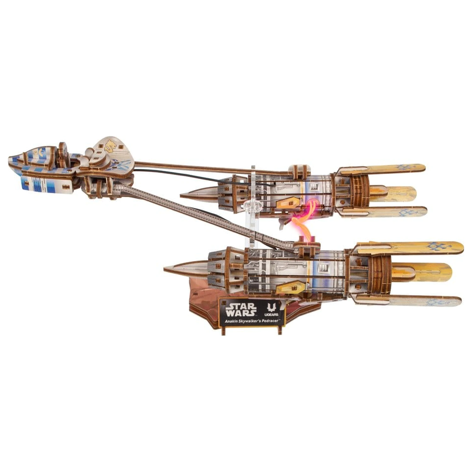 Star Wars 3D Drewniane Puzzle Podracer Anakina Skywalkera zdjęcie produktu