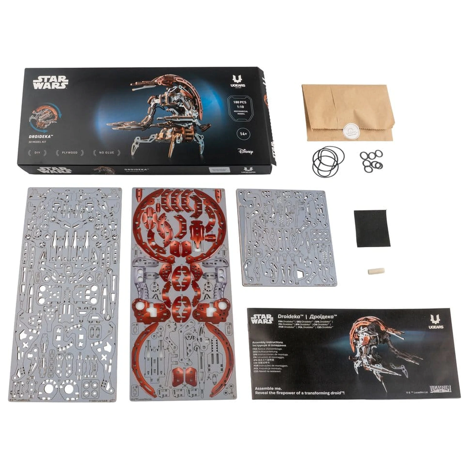 Star Wars 3D Drewniana Łamigłówka Droideka zdjęcie produktu