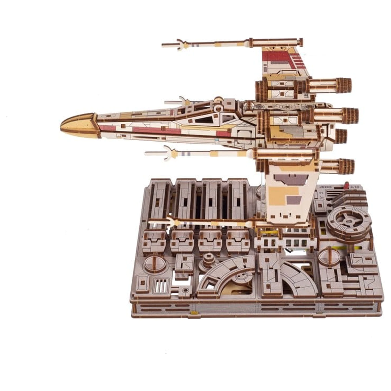 Star Wars Drewniane Puzzle 3D Myśliwiec X-Wing Luke'a Skywalkera zdjęcie produktu