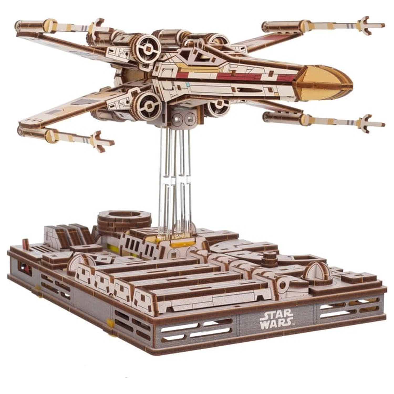 Star Wars Drewniane Puzzle 3D Myśliwiec X-Wing Luke'a Skywalkera zdjęcie produktu