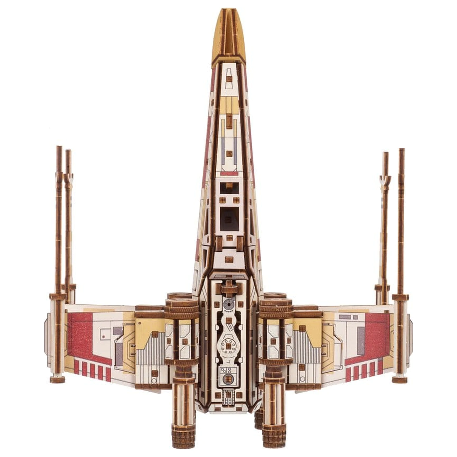 Star Wars Drewniane Puzzle 3D Myśliwiec X-Wing Luke'a Skywalkera zdjęcie produktu