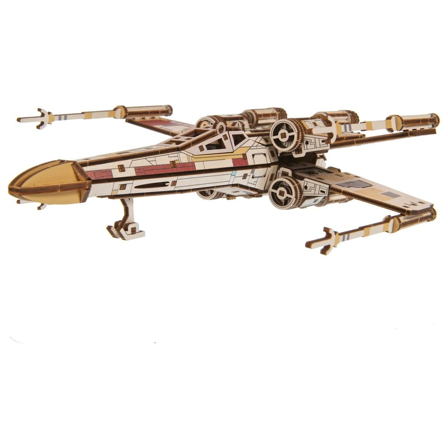 Star Wars Drewniane Puzzle 3D Myśliwiec X-Wing Luke'a Skywalkera zdjęcie produktu