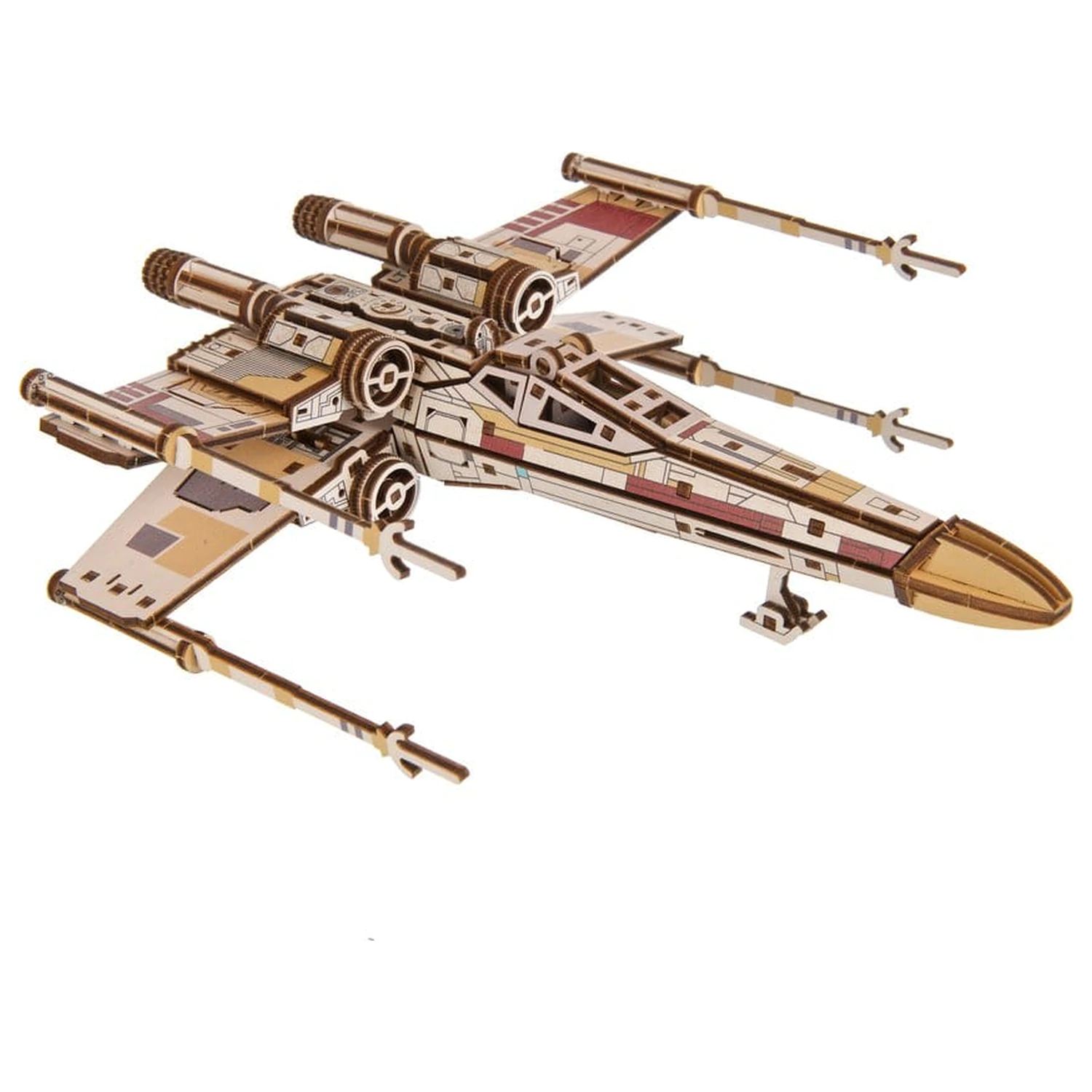 Star Wars Drewniane Puzzle 3D Myśliwiec X-Wing Luke'a Skywalkera zdjęcie produktu