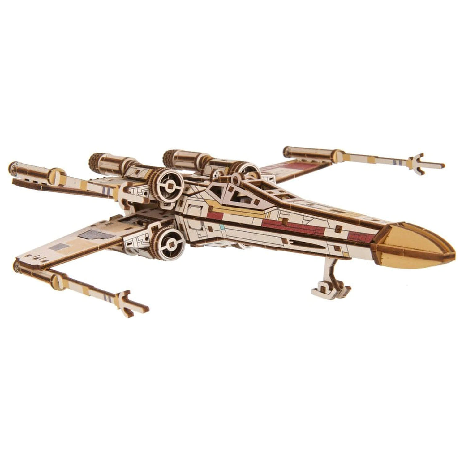 Star Wars Drewniane Puzzle 3D Myśliwiec X-Wing Luke'a Skywalkera zdjęcie produktu