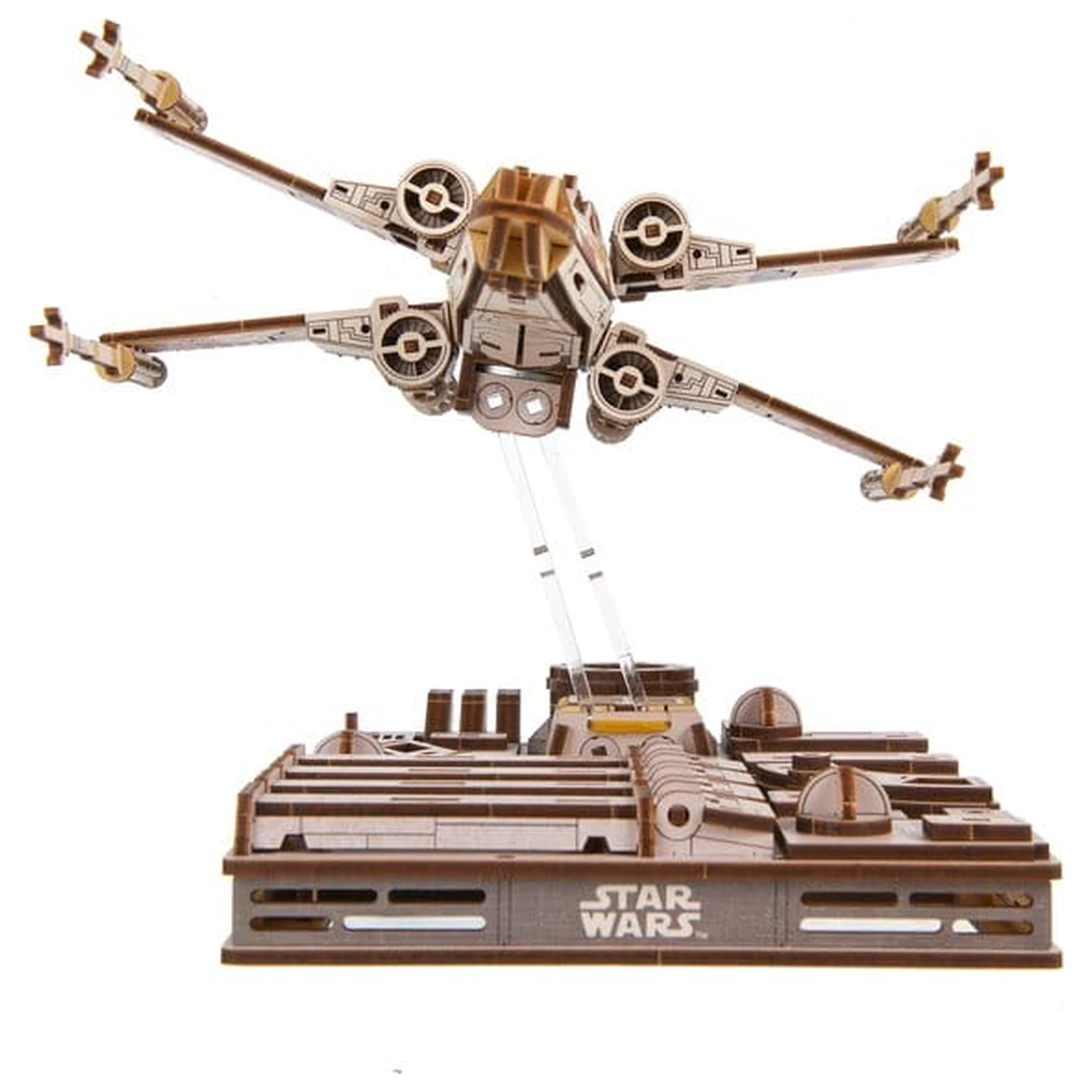 Star Wars Drewniane Puzzle 3D Myśliwiec X-Wing Luke'a Skywalkera zdjęcie produktu