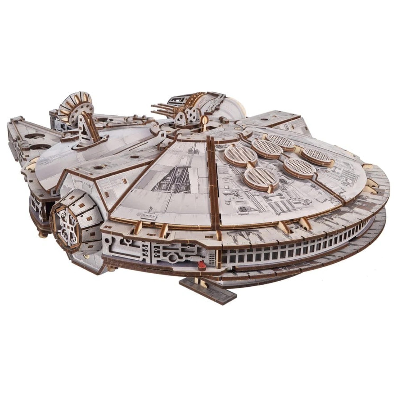 Star Wars 3D Drewniane Puzzle Millennium Falcon zdjęcie produktu
