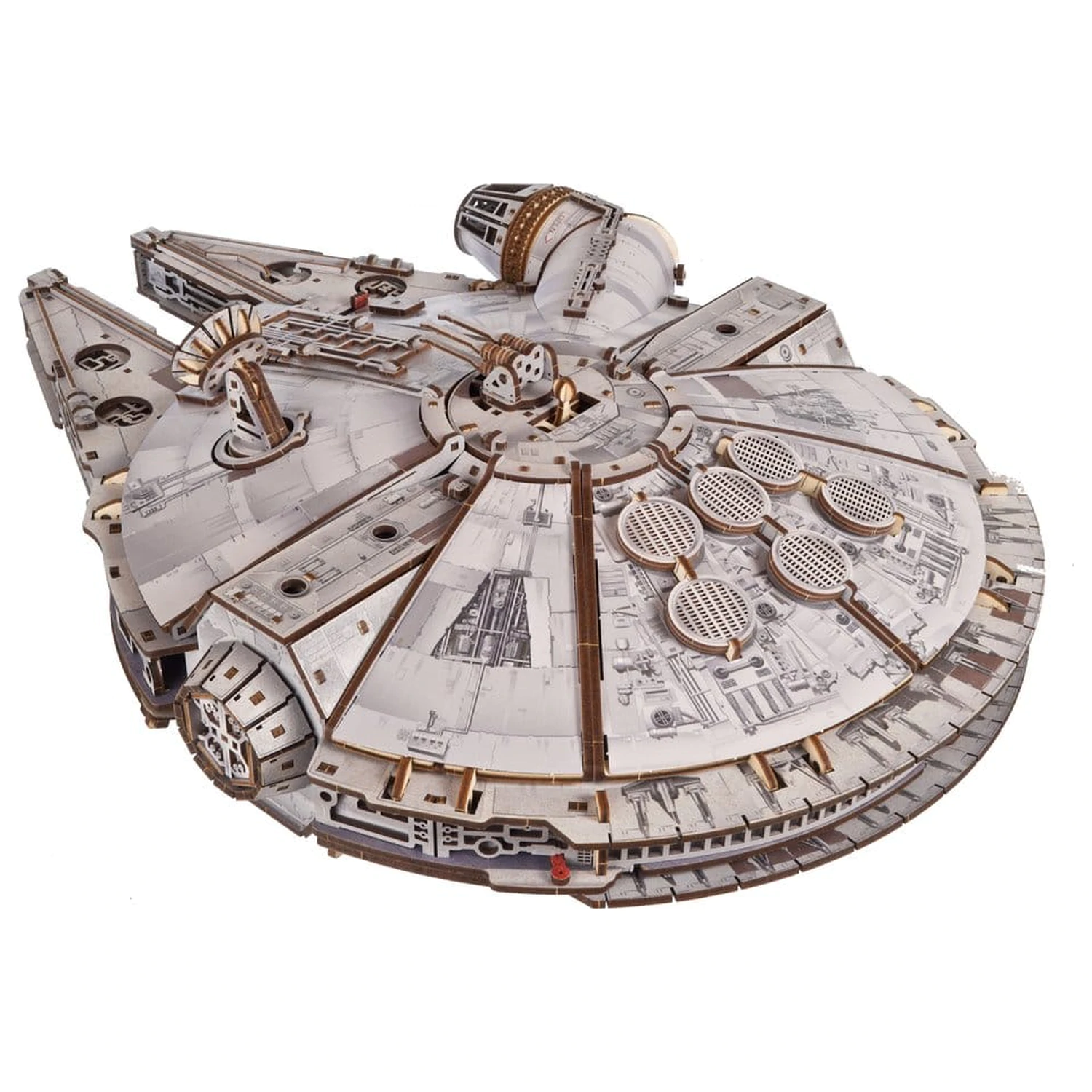 Star Wars 3D Drewniane Puzzle Millennium Falcon zdjęcie produktu