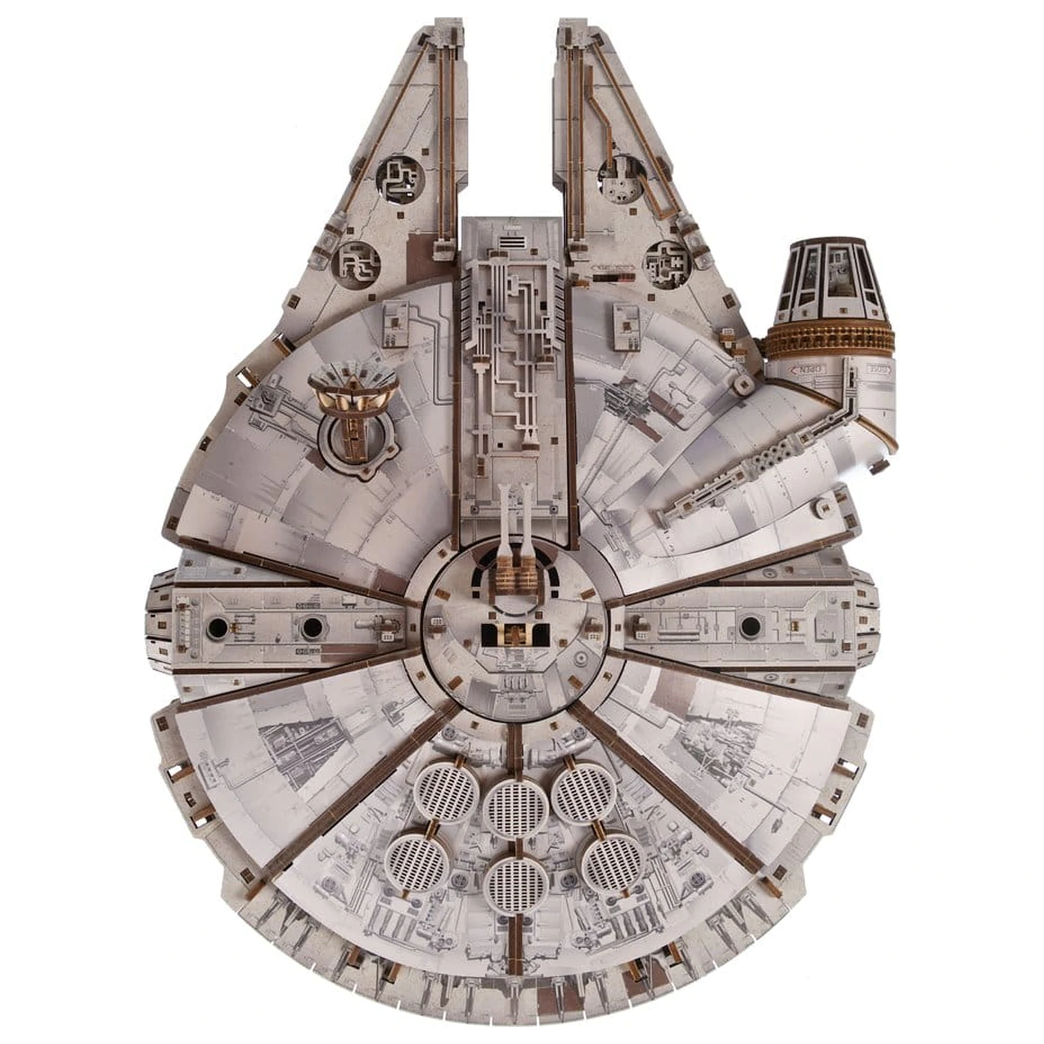 Star Wars 3D Drewniane Puzzle Millennium Falcon zdjęcie produktu
