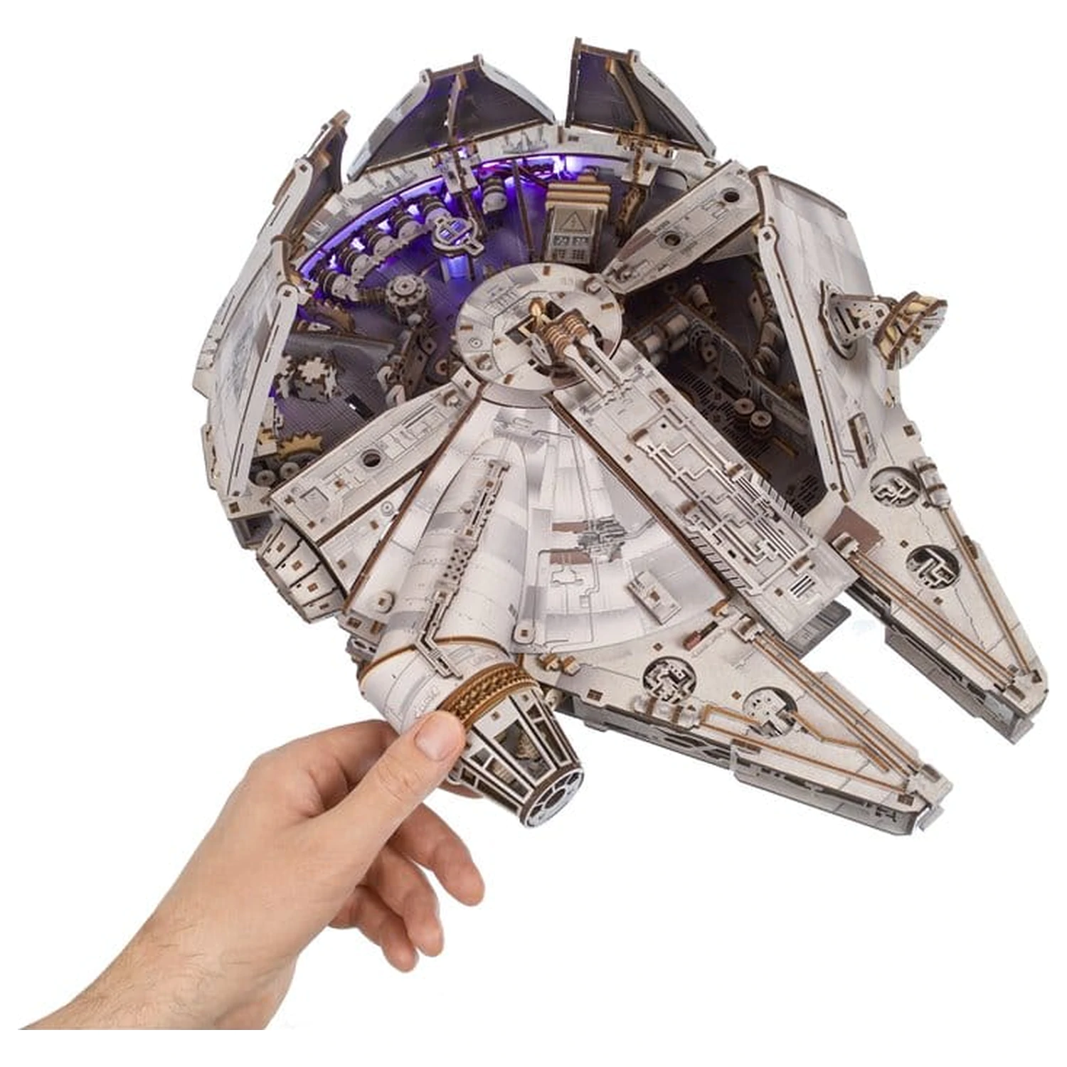 Star Wars 3D Drewniane Puzzle Millennium Falcon zdjęcie produktu