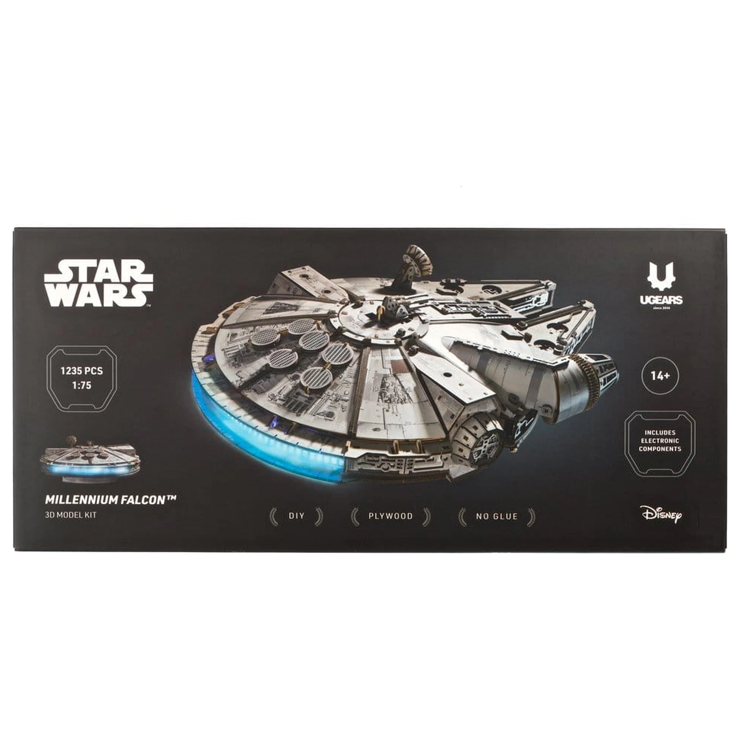 Star Wars 3D Drewniane Puzzle Millennium Falcon zdjęcie produktu
