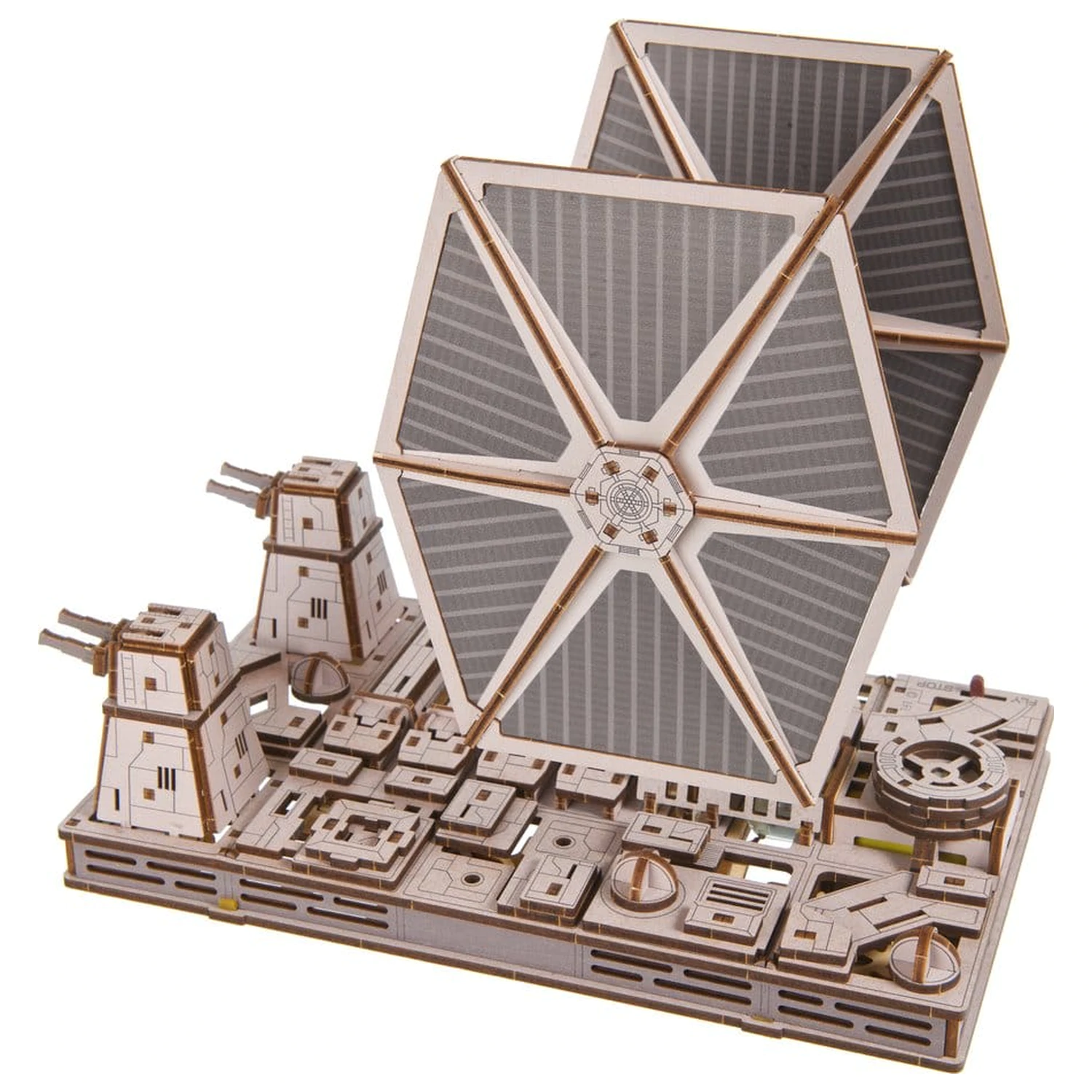 Star Wars 3D Drewniane Puzzle TIE Fighter zdjęcie produktu