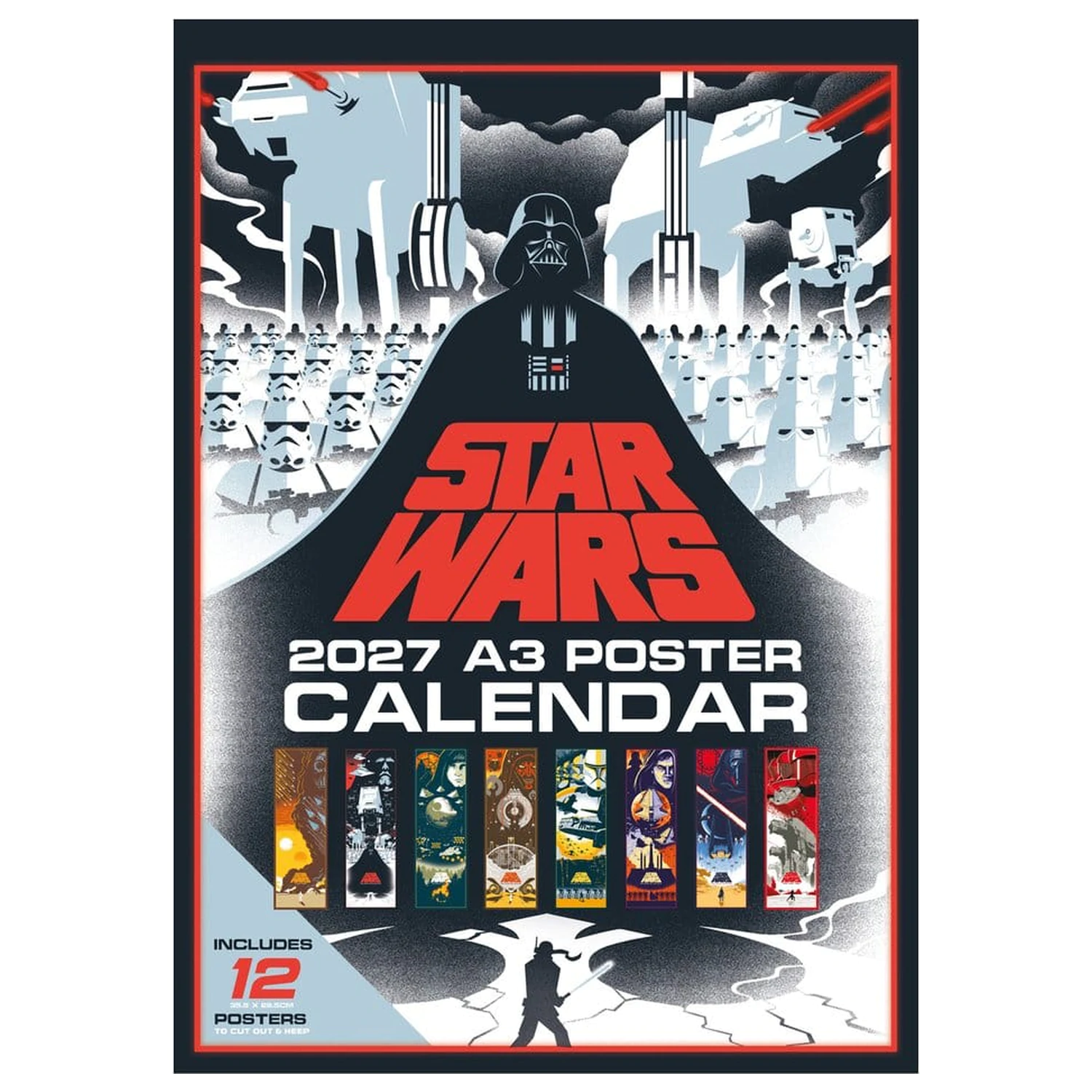 Star Wars Kalendarz A3 Plakat 2027 zdjęcie produktu