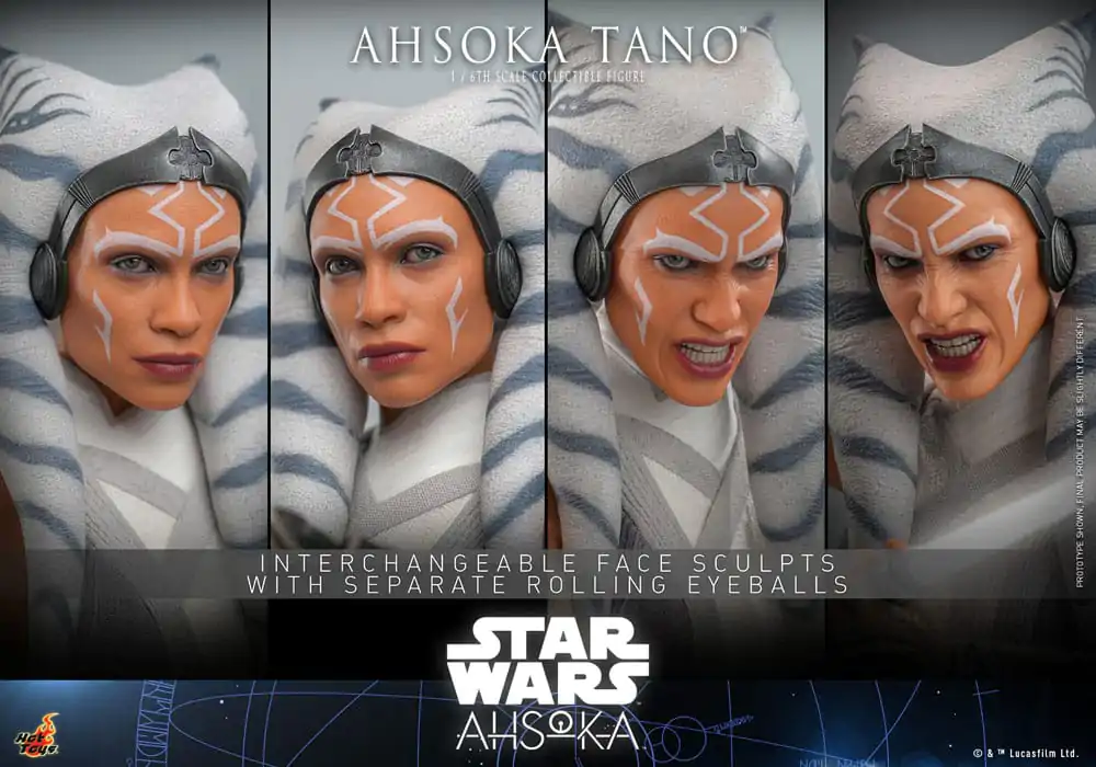 Star Wars: Ahsoka figurka akcji 1/6 Ahsoka Tano 28 cm zdjęcie produktu