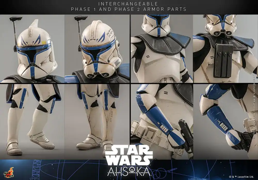 Star Wars: Ahsoka figurka akcji 1/6 Kapitan Rex 30 cm zdjęcie produktu