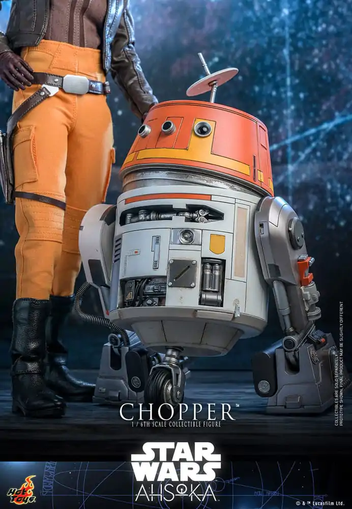 Star Wars: Ahsoka Figurka Akcji 1/6 Chopper 18 cm zdjęcie produktu