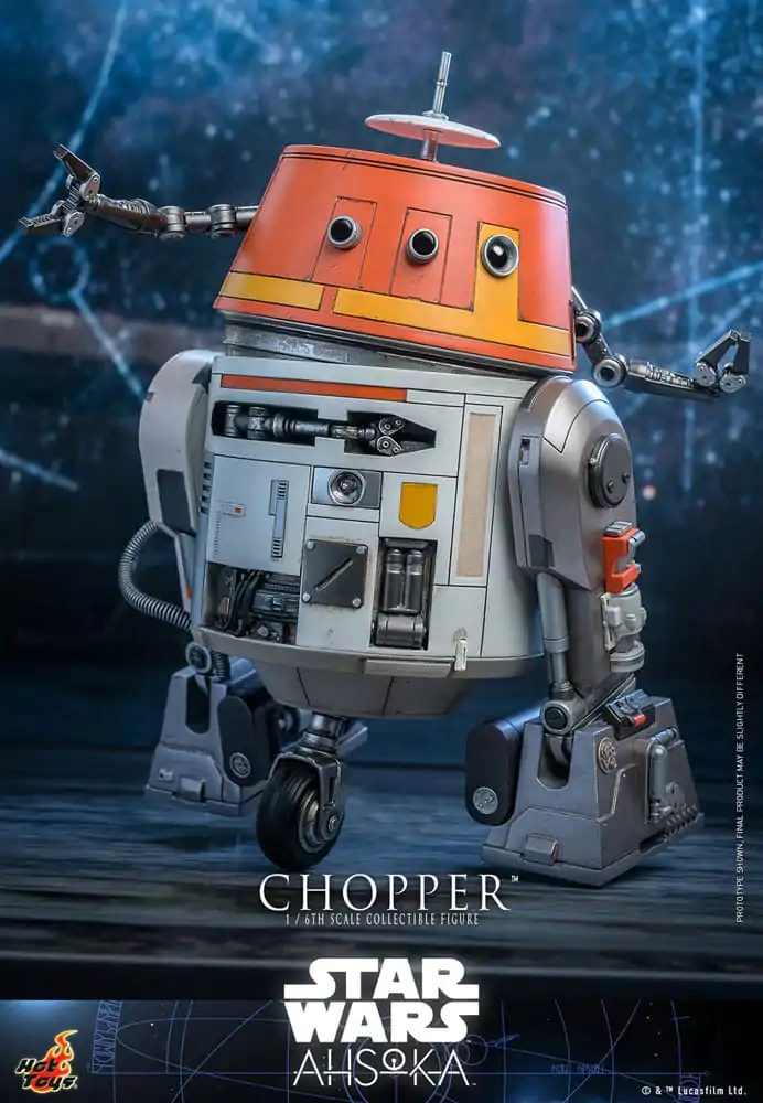Star Wars: Ahsoka Figurka Akcji 1/6 Chopper 18 cm zdjęcie produktu