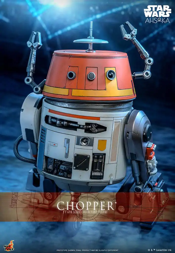 Star Wars: Ahsoka Figurka Akcji 1/6 Chopper 18 cm zdjęcie produktu