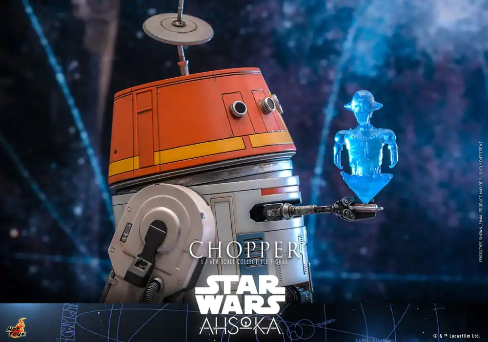 Star Wars: Ahsoka Figurka Akcji 1/6 Chopper 18 cm zdjęcie produktu