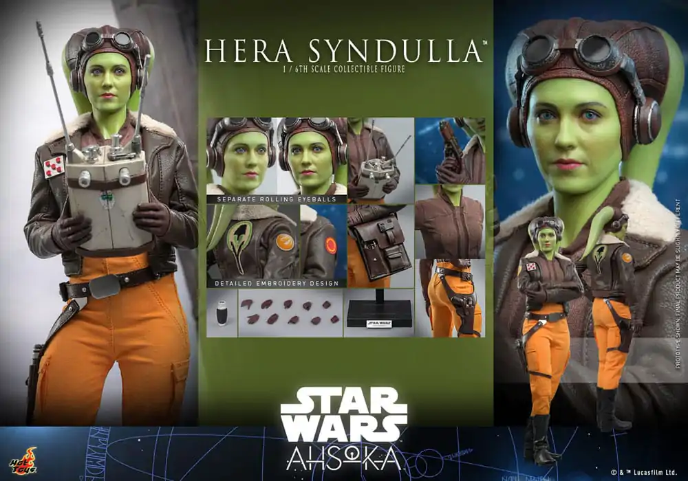 Star Wars: Ahsoka Figurka akcji w skali 1/6 Hera Syndulla 28 cm zdjęcie produktu