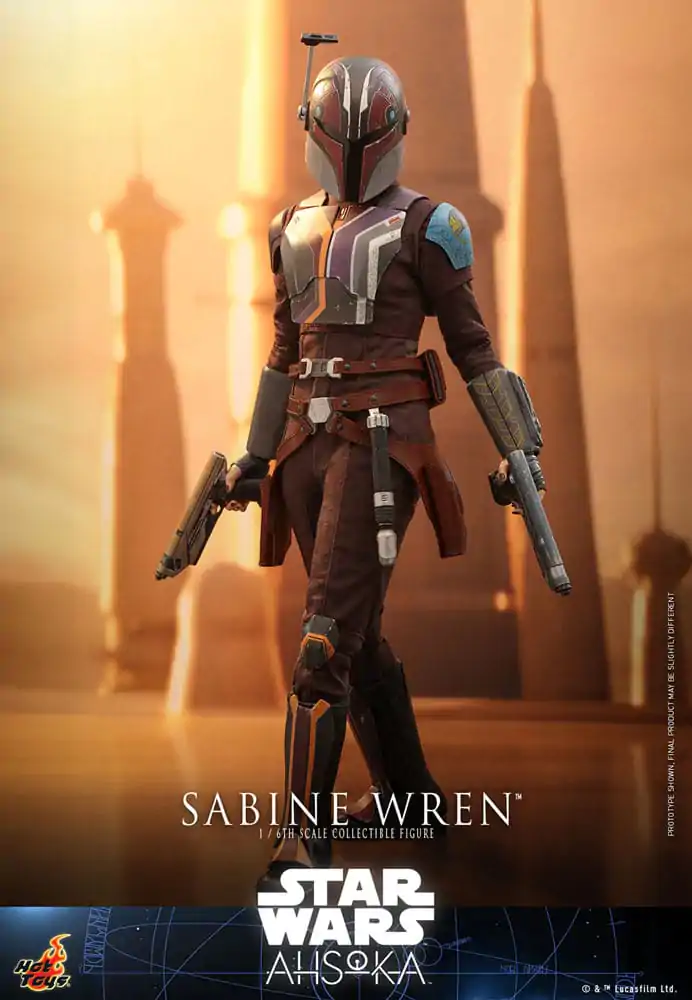 Star Wars: Ahsoka Figurka Akcji 1/6 Sabine Wren 28 cm zdjęcie produktu