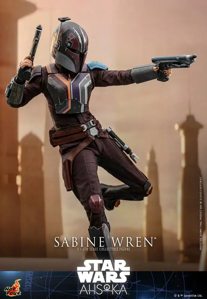 Star Wars: Ahsoka Figurka Akcji 1/6 Sabine Wren 28 cm zdjęcie produktu