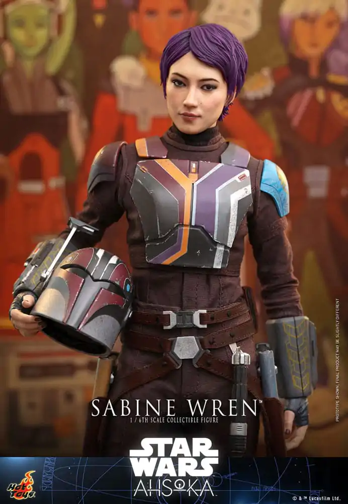 Star Wars: Ahsoka Figurka Akcji 1/6 Sabine Wren 28 cm zdjęcie produktu
