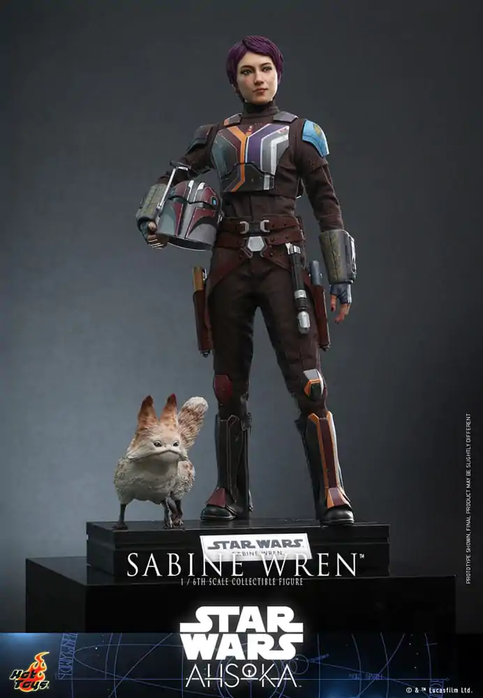 Star Wars: Ahsoka Figurka Akcji 1/6 Sabine Wren 28 cm zdjęcie produktu