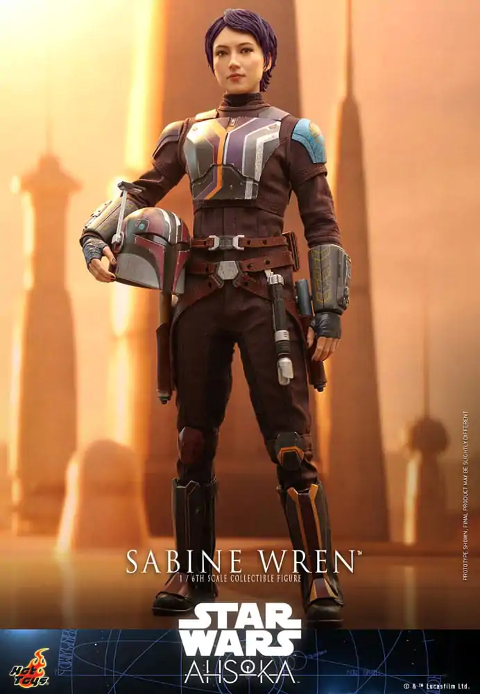 Star Wars: Ahsoka Figurka Akcji 1/6 Sabine Wren 28 cm zdjęcie produktu