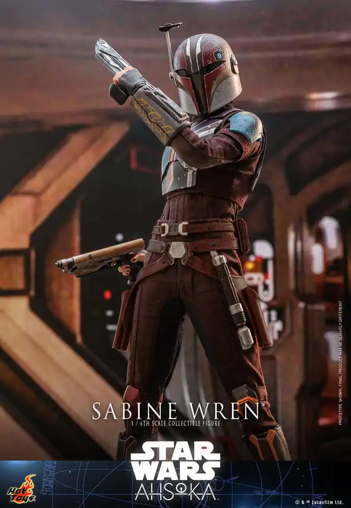 Star Wars: Ahsoka Figurka Akcji 1/6 Sabine Wren 28 cm zdjęcie produktu
