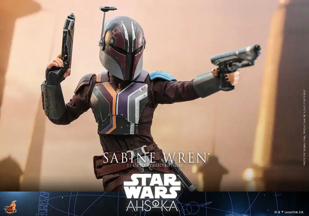 Star Wars: Ahsoka Figurka Akcji 1/6 Sabine Wren 28 cm zdjęcie produktu