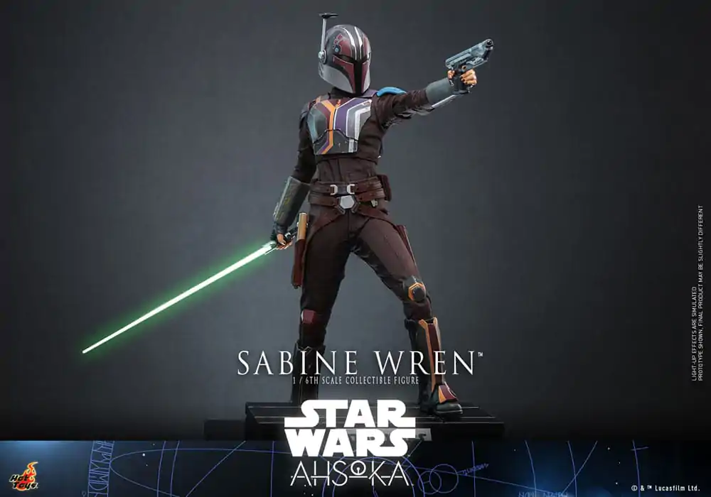 Star Wars: Ahsoka Figurka Akcji 1/6 Sabine Wren 28 cm zdjęcie produktu