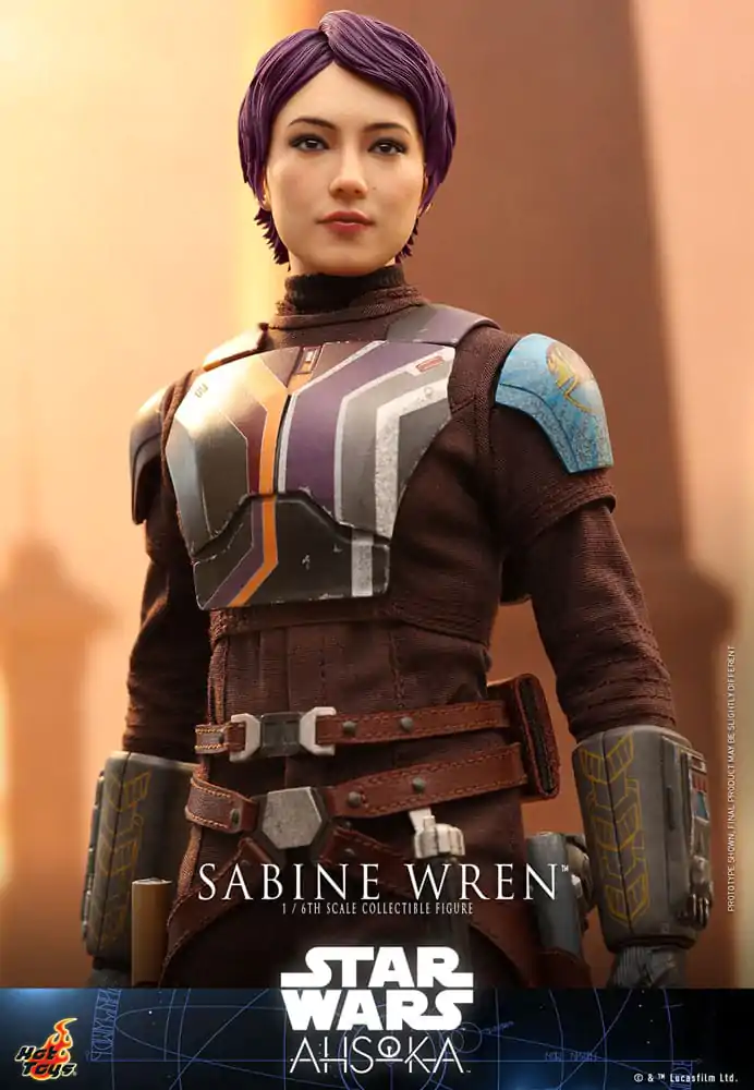 Star Wars: Ahsoka Figurka Akcji 1/6 Sabine Wren 28 cm zdjęcie produktu