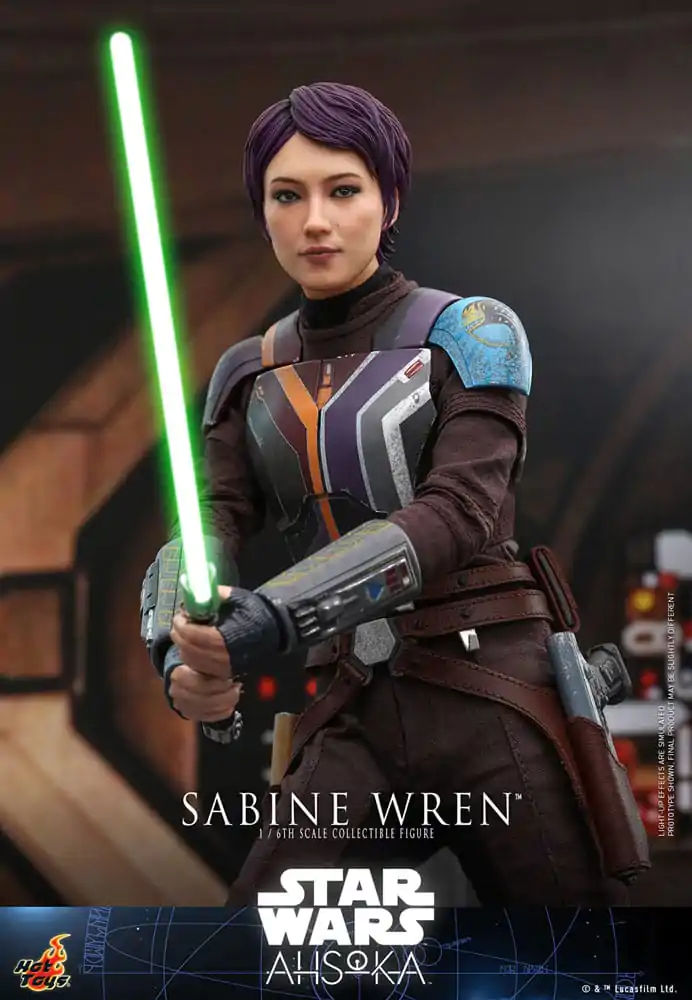 Star Wars: Ahsoka Figurka Akcji 1/6 Sabine Wren 28 cm zdjęcie produktu