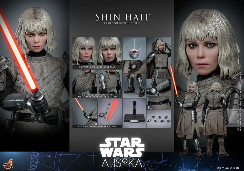 Star Wars: Ahsoka Figurka Akcji 1/6 Shin Hati 28 cm zdjęcie produktu