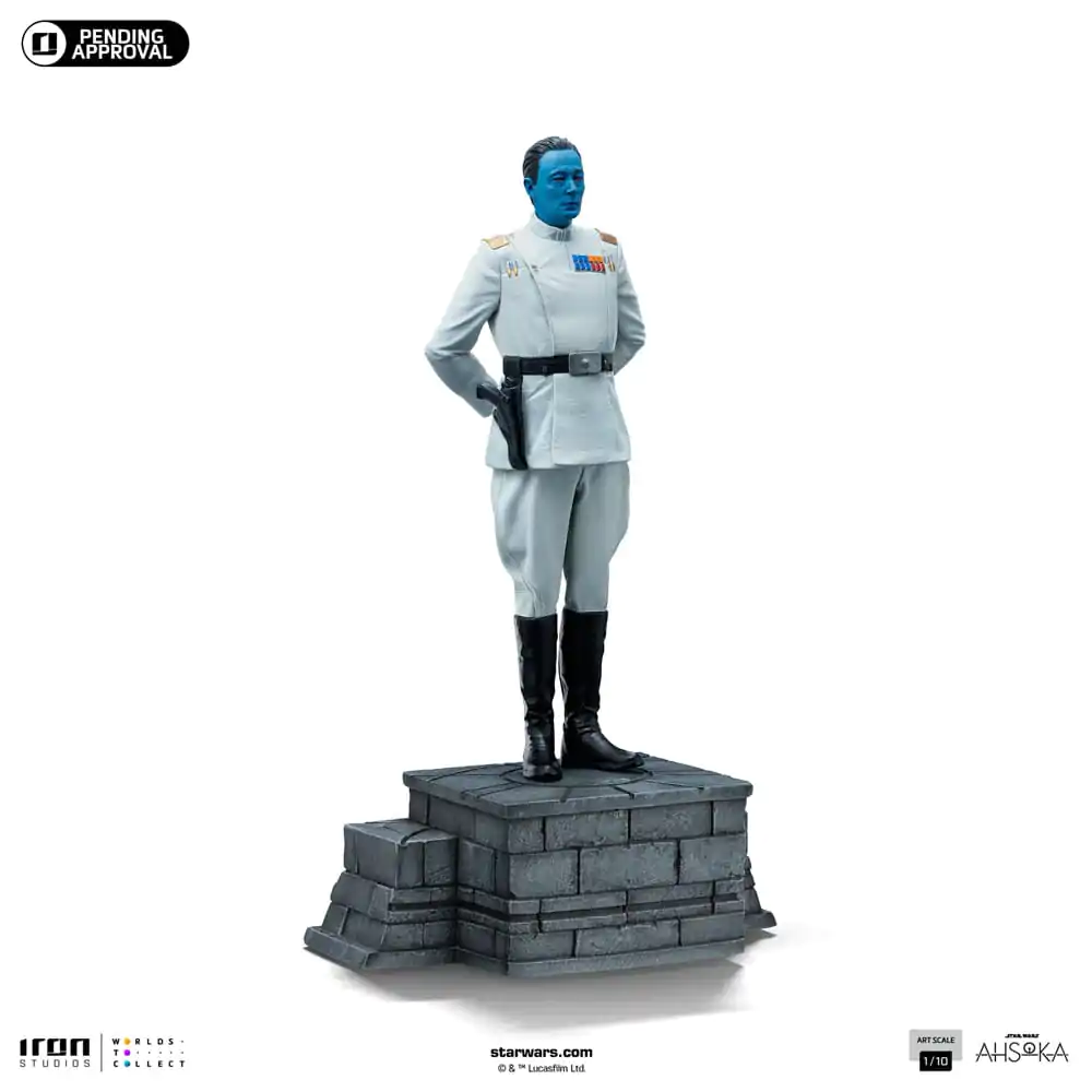 Star Wars Ahsoka Statua Art Scale 1/10 Grand Admiral Thrawn 25 cm zdjęcie produktu