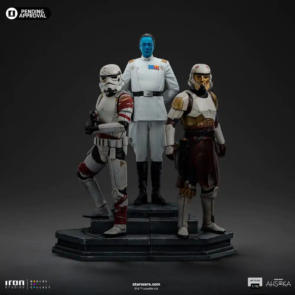 Star Wars Ahsoka Statua Art Scale 1/10 Grand Admiral Thrawn 25 cm zdjęcie produktu