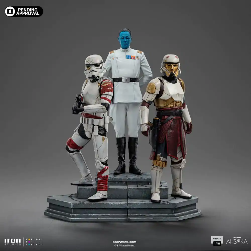 Star Wars Ahsoka Statua Art Scale 1/10 Grand Admiral Thrawn 25 cm zdjęcie produktu