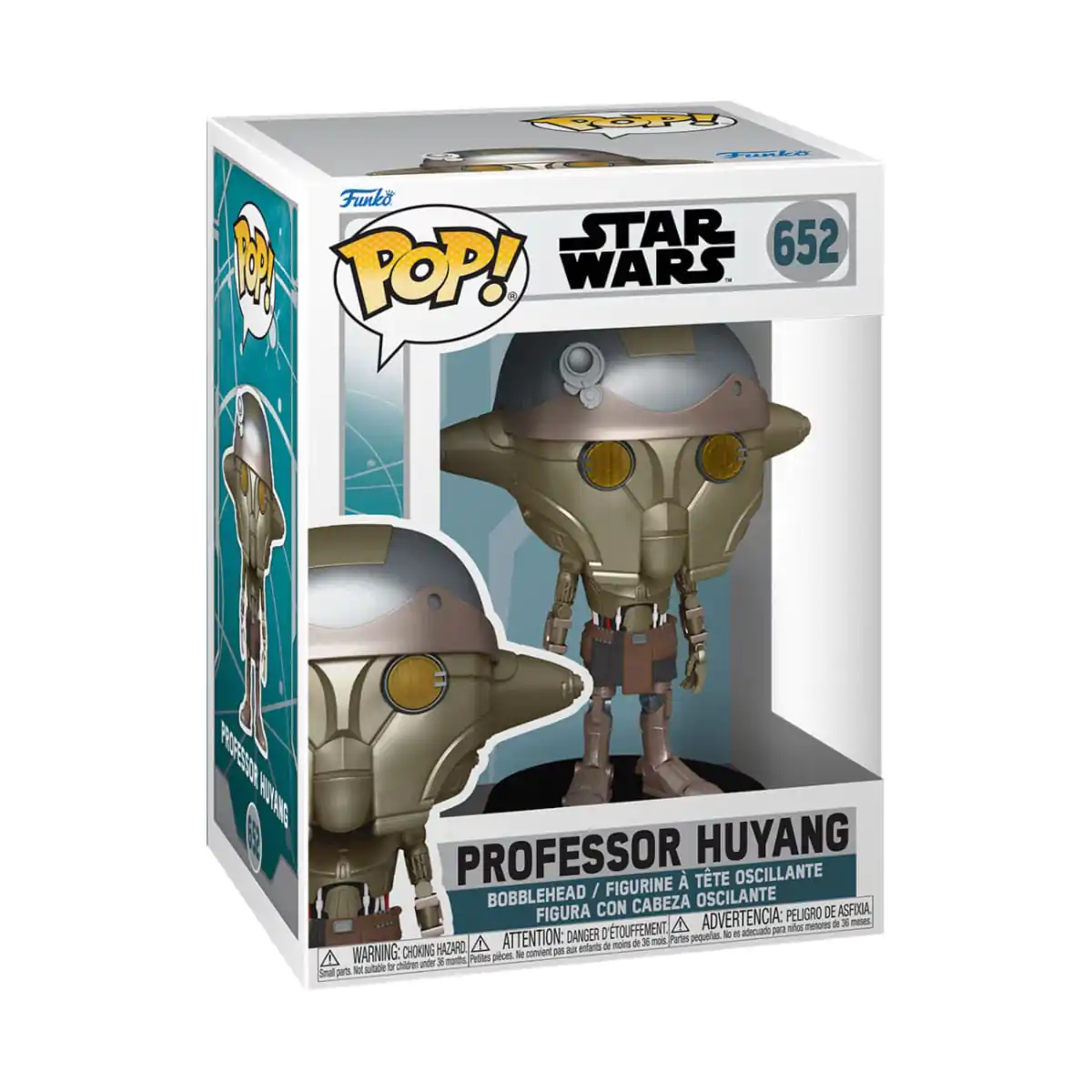 Star Wars: Ahsoka POP! Figurka winylowa Profesor Huyang 9 cm zdjęcie produktu