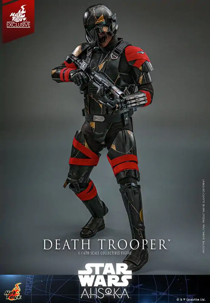 Star Wars: Ahsoka Television Masterpiece Figurka Akcji 1/6 Death Trooper Hot Toys Exclusive 31 cm zdjęcie produktu