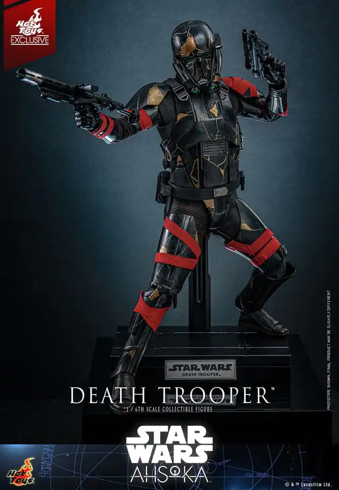 Star Wars: Ahsoka Television Masterpiece Figurka Akcji 1/6 Death Trooper Hot Toys Exclusive 31 cm zdjęcie produktu