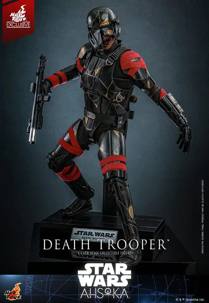 Star Wars: Ahsoka Television Masterpiece Figurka Akcji 1/6 Death Trooper Hot Toys Exclusive 31 cm zdjęcie produktu