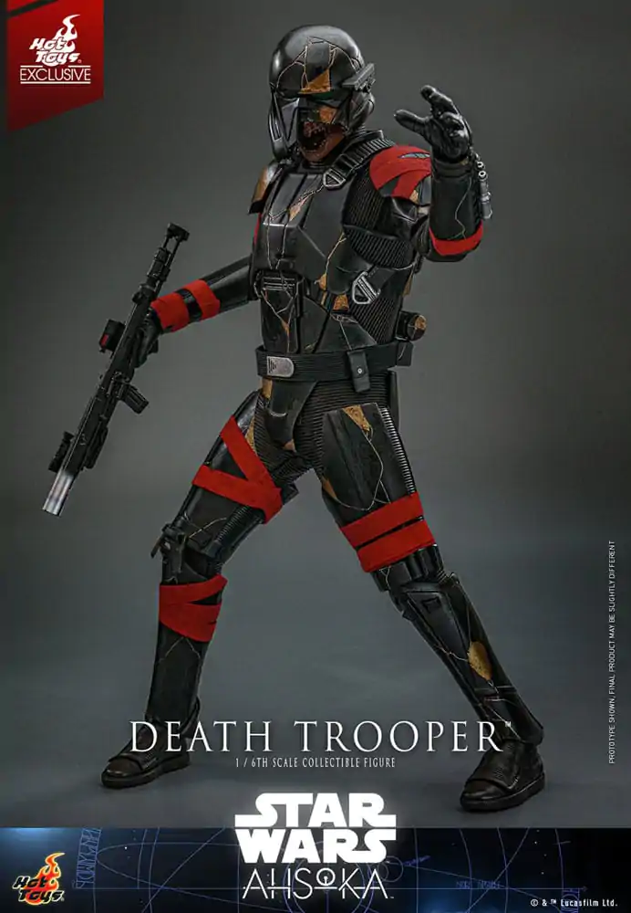 Star Wars: Ahsoka Television Masterpiece Figurka Akcji 1/6 Death Trooper Hot Toys Exclusive 31 cm zdjęcie produktu