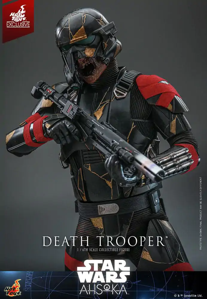 Star Wars: Ahsoka Television Masterpiece Figurka Akcji 1/6 Death Trooper Hot Toys Exclusive 31 cm zdjęcie produktu