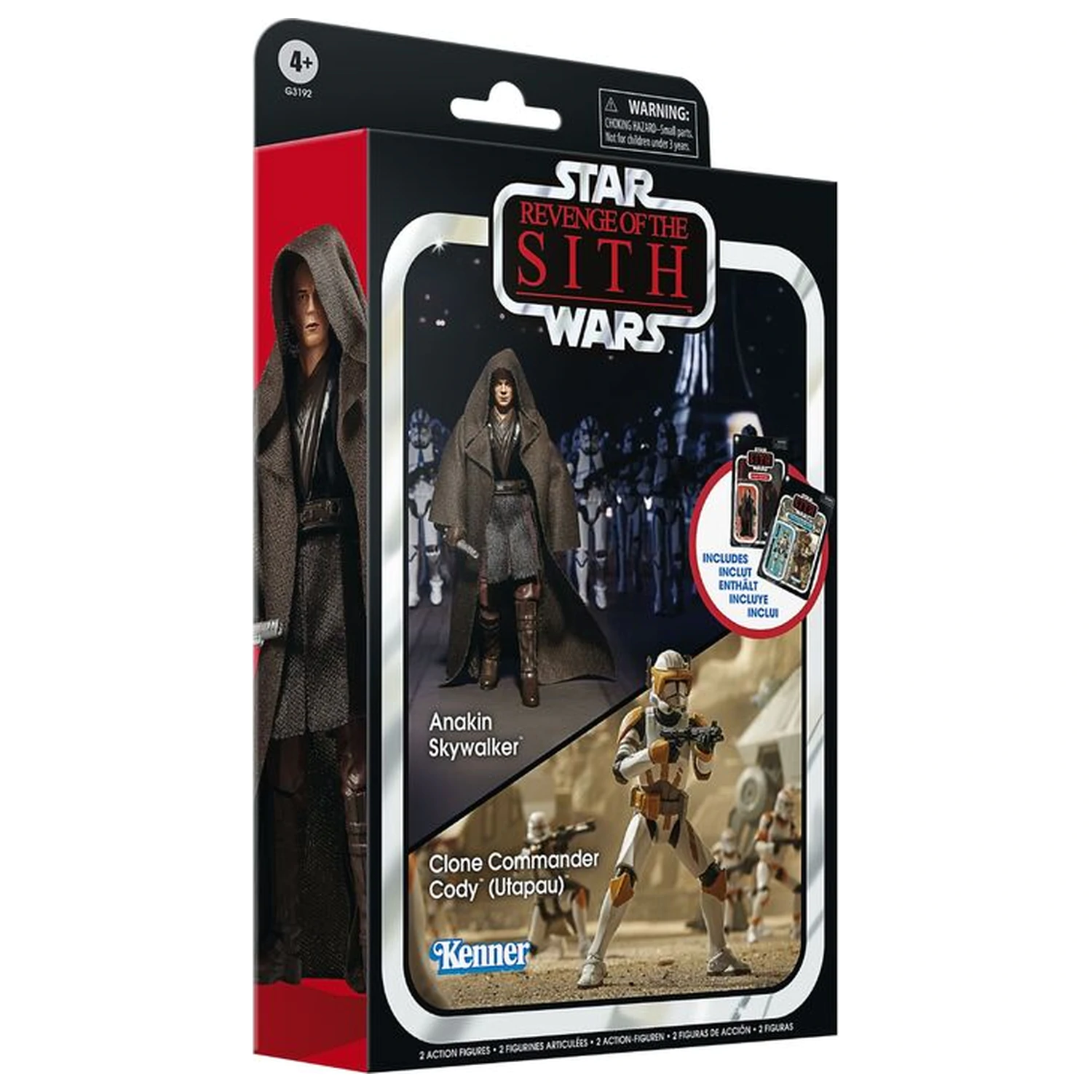 Star Wars Anakin Skywalker & Clone Commander Cody Utapau pack figurka 9.5cm zdjęcie produktu