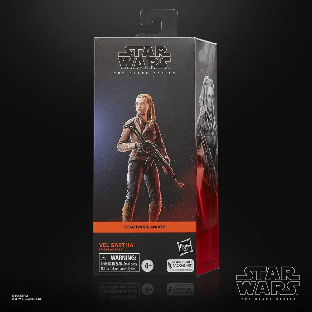 Star Wars: Andor Black Series Figurka Akcji Vel Sartha 15 cm zdjęcie produktu