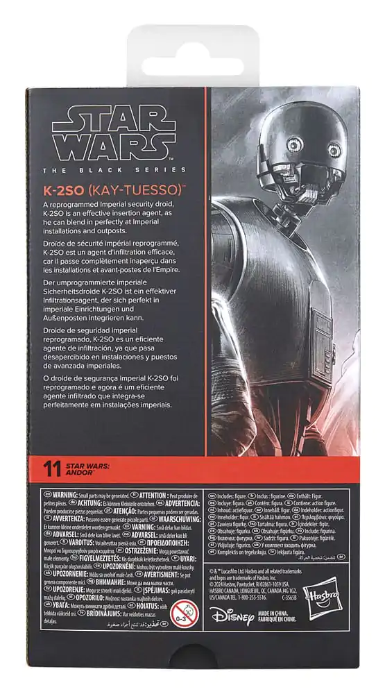 Star Wars: Andor Black Series Figurka Akcji K-2SO (Kay-Tuesso) 15 cm zdjęcie produktu