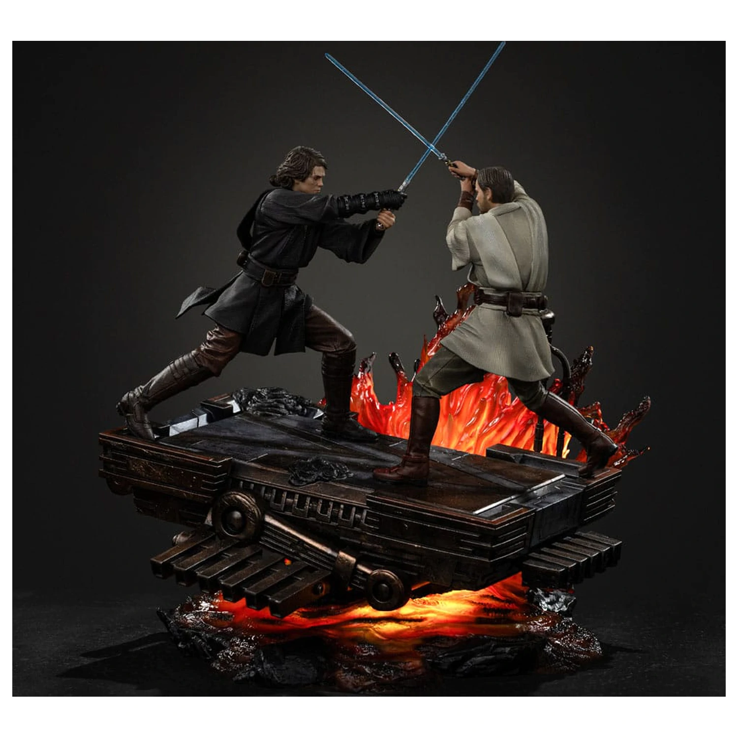 Star Wars Art Scale Statua 1/10 Anakin vs. Obi Wan 34 cm zdjęcie produktu