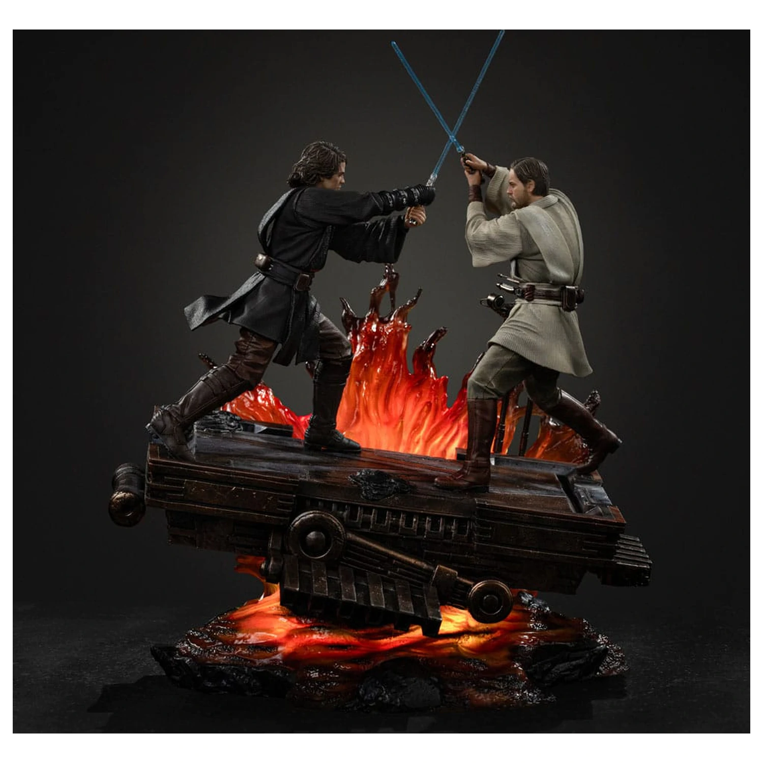 Star Wars Art Scale Statua 1/10 Anakin vs. Obi Wan 34 cm zdjęcie produktu